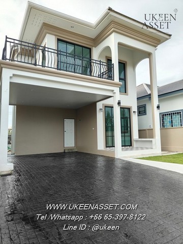 ขายบ้านเดี่ยวบนที่ดิน 50 ตร.ว เส้นริมอ่างเก็บน้ำหนองค้อ ศรีราชา ราคาเพียง 4.19 ล้านบาท