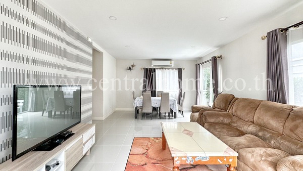 บ้านแฝด เพอร์เฟค พาร์ค ราชพฤกษ์ - 346 ปทุมธานี หลังริม