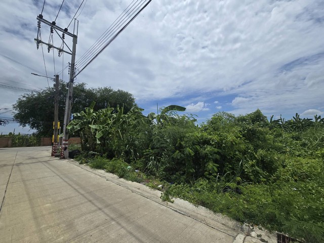 ขายที่ดินเปล่า แปลงมุม ติดถนนใหญ่ ใกล้ ม.กรุงเทพธนบุรี ทวีวัฒนา