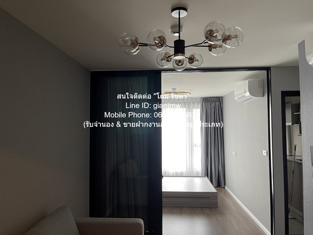 Condo The Origin Ramintra 83 Station 3500000 B. 1 Bedroom 1 BR พื้นที่ =  28 SQ.METER ไม่ไกลจาก ติดรถไฟฟ้าสถานีรามอินทรา กม.9 น่าอยู่มาก เป็นคอนโดพร้อมอยู่ มีการตกแต่งภายในเพิ่มเติมได้แบบเรียบหรู และมีทำเลสวยสามารถมองเห็นวิวเมือง พร้อมพื้นที่ส่วนกลาง