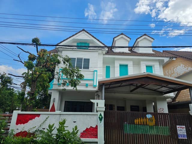 Parkway Chalet Ramkhamhaeng 190/1 ขนาด 73.7 ตารางวา บ้านเดี่ยวราคาถูก ใกล้ โลตัส สุขาภิบาล3  โทร 095-365-6195