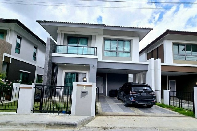 ให้เช่าบ้านเดี่ยว เฟอร์ครบ พร้อมเข้าอยู่ โครงการ กาญจน์กนก12 สารภี 