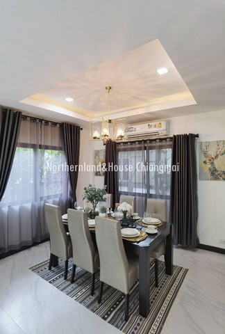 ให้เช่าบ้าน 2 ชั้น รับสัตว์เลี้ยง โครงการคุณภาพ สันทรายแม่โจ้