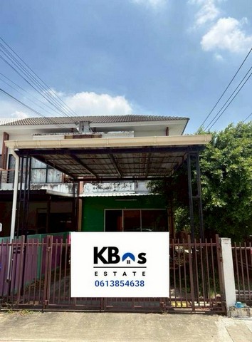 บ้านหลังใหญ่หัวมุม 43.6 ตร.ว ทำเลดี เขตประเวศ กรุงเทพ ย่านนิคมอัญธานี (เจมโมโปลิส) 