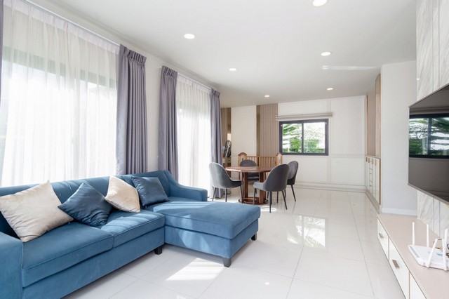 ให้เช่าบ้านเดี่ยว โครงการบริทาเนีย บางนา กม.12 ใกล้สนามบินสุวรรณภูมิ 46,500 บาท/เดือน