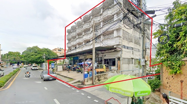 MRTสีส้ม รามคำแหง60 350 ม.กรุงเทพกรีฑา 1-7 อาคารพาณิชย์ 6 คูหา 4.5 ชั้น  1 ไร่ 92ตารางวา 3102 ตรม. บิ๊กซี หัวหมาก 1.7 กม.