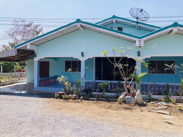 ขายบ้านเดี่ยว หมู่บ้านหนองเขมร ติดถนน 1.69 ล้าน 59 ตารางวา  กำแพงแสน นครปฐม