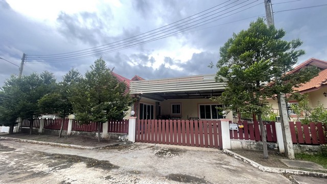 ขายบ้านเดี่ยวชั้นเดียว โครงการหมู่บ้านสวนสวัสดี อำเภอภูเขียว จังหวัดชัยภูมิ เนื้อที่ 90 ตารางวา