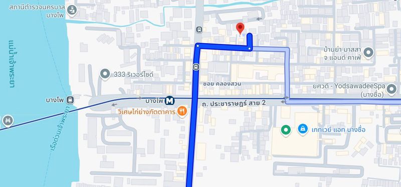 อาคารพาณิชย์ กว้าง 7x12 เมตร 3 ชั้นครึ่ง ใกล้ MRT บางโพ เกทเวย์ แอท บางซื่อ ถ.ประชาราษฎร์ สาย 2