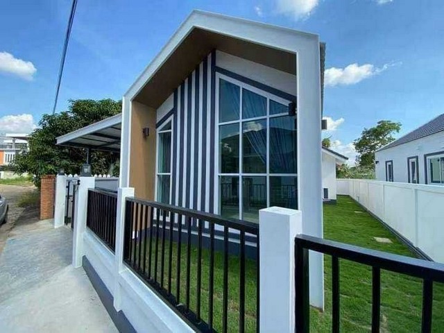 ให้เช่าบ้านสวยชั้นเดียว โมเดิร์นนอร์ดิก บ้านแหวน หางดง 