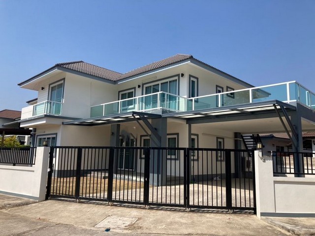 ให้เช่าบ้านเดี่ยว 2 ชั้น บ้านธารดง บ้านแหวน หางดง   