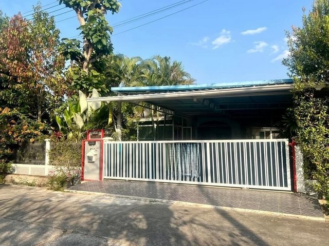 บ้านเดี่ยวชั้นเดียว เฟอร์ครบ บรรยากาศดี หนองจ๊อม สันทราย 