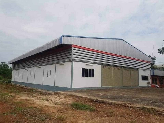 ขายคลังสินค้าและโกดังเก็บของสัตหีบ ชลบุรี ติดถนนใหญ่ เส้นสุขุมวิท 332ขนาดพื้นที่ 1 ไร่ เศษ