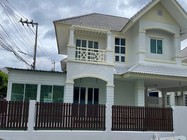 ให้เช่าบ้านเดี่ยว 2 ชั้น 66 ตรว. โครงการบ้านสวนราชา เกษตร-นวมินทร์ (ซ.รามอินทรา 14) ฮวงจุ้ย อยู่แล้วดี เฟอร์พร้อมอยู่