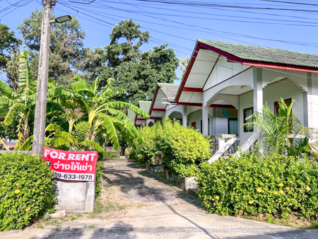 บ้านเดี่ยว  1 นอน ตกแต่งครบ ใกล้หาดตำบลแม่น้ำ อำเภอเกาะสมุย สุราษฎร์ ที่พักสมุย บ้านพักสมุย ใกล้ตลาดสด มีห้องครัว 