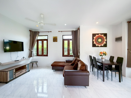 บ้านให้เช่า วิลล่าสมุย villa 2 ห้องนอนพร้อมสระ ย่านมะเร็ต-ละไม เดินเข้ากระเป๋าเข้าอยู่ได้เลย ที่พักรายเดือน ละไม สมุย