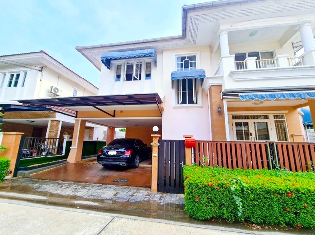 พัฒนาการ 40-46  สถาบันเทคโนโลยีไทย-ญี่ปุ่น 900ม ให้เช่า​คฤหาสน์หรู 2 ชั้น 55ตร.วา.225 ตร.ม. Lotus  ARLหัวหมาก 1.6 กม