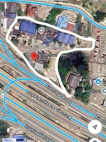 ขายที่ดินพร้อมสิ่งปลูกสร้าง ติดถนนทางหลวงหมายเลข 36 เส้นกระทิงลาย-ปลวกเกตุ อำเภอเมือง จังหวัดระยอง เนื้อที่ 2 ไร่