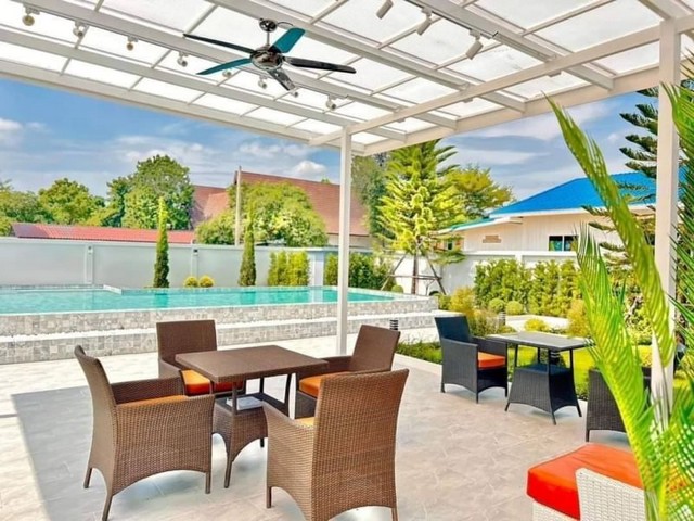 ขายบ้านพลูวิลล่า 2 ชั้น หลังใหญ่ โซนห้วยใหญ่ พัทยา ชลบุรี FP-H01058