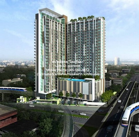 Condominium The Parkland Ngamwongwan - Khae Rai ขนาดพื้นที่ 31 ตาราง.เมตร 1 BEDROOM ใกล้ Esplanade Ngamwongwan – Khae Rai ราคาจับต้องได้