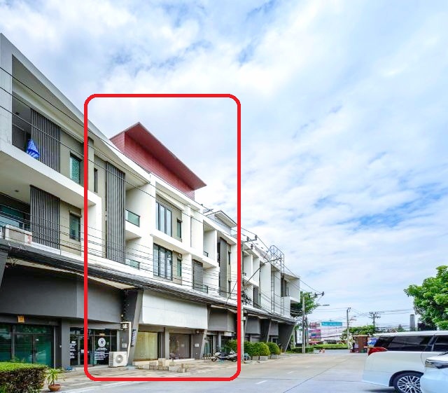  ทางด่วนจตุโชติ ตลาดเคหะออเงิน 1.8 กม. ให้เช่า-ขายอาคารพาณิชย์ 3.5 ชั้น 40ตร.วา. 490ตร.ม.รพ.สายไหม 3.8กม. 3-4นอน  ถ.สุขาภิบาล​5​ วัชรพล 