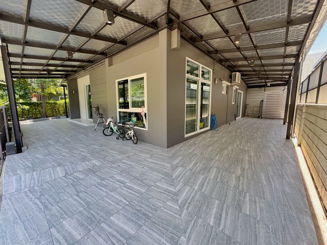 ขายบ้านเดี่ยว 3 ชั้น มายด์ ติวานนท์  Rare Unit 7 ห้องนอน ครัวพรีเมียม ติดสวนส่วนตัว หน้าบ้านไม่ชนใคร ใกล้ MRT กระทรวงสา