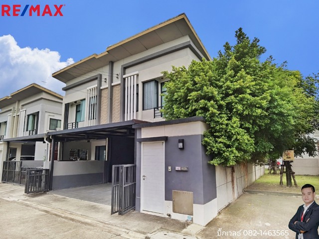 ขายบ้านหลังมุม ต่อเติมครบ พร้อมอยู่ เดอะ ทรัสต์ 95 ราชพฤกษ์ - รัตนาธิเบศร์ ใกล้สวนส่วนกลาง