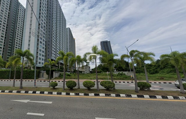 ขาย ขายที่ดิน 339 ตร.ว. ติดถนนจอมเทียน สาย 2 ใกล้หาดจอมเทียน, ตลาดน้ำสี่ภาค, สวนเสือพัทยา, ห่างถนนสุขุมวิท 1 กม.