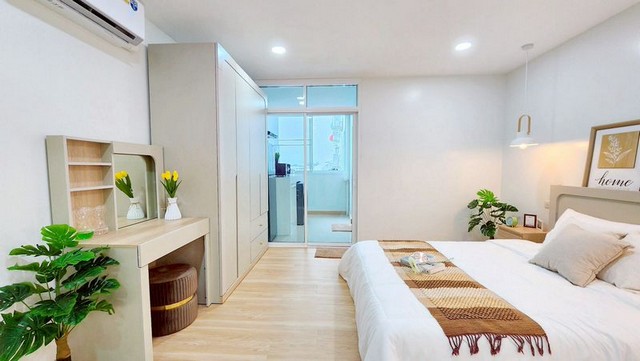 ขายคอนโดแต่งใหม่ SR Complex เชียงใหม่ ใกล้เมือง วิวสระว่ายน้ำ  แค่ 1.39 ล้าน