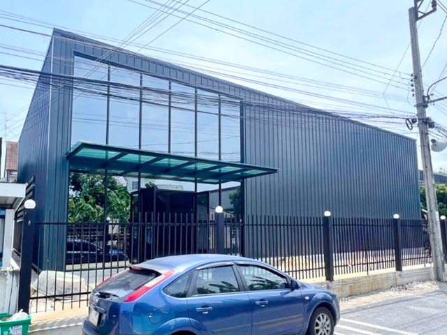 BTS อุดมสุข 1.2กม. ตรงข้าม BITECบางนา 550เมตร ให้เช่าโกดัง พร้อมออฟฟิศ 2 ชั้น  395ตร.ม. 145ตร.วา.4 นอน 2 น้ำฮมโปร บางนา กม.1 2.3 กม.  