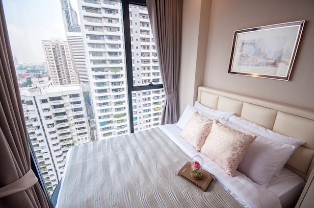 Ashton Asoke beautiful view peaceful comfortable 23rd floor BTS Asoke