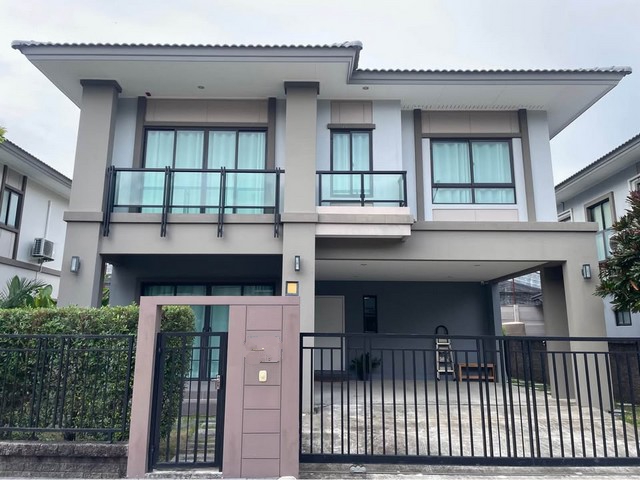 ให้เช่าบ้านเดี่ยวใกล้ ทางด่วนขั้นที่ 1สนามบินสุวรรณภูมิ โครงการภัสสร บางนา - วงแหวน ถนนบางนา-ตราด