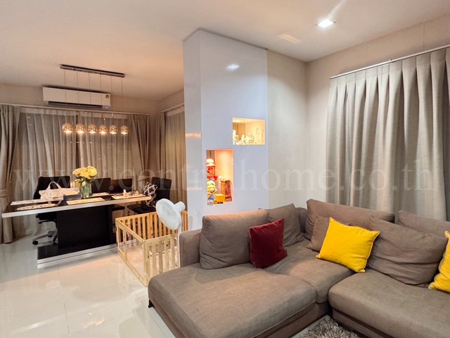 บ้านเดี่ยว ฮาบิเทีย บอนด์ ราชพฤกษ์ ปทุมธานี บ้านสวยพร้อมอยู่