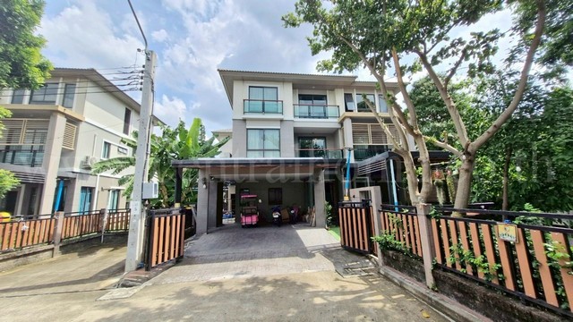 บ้านเดี่ยว 3 ชั้น ภัสสร ถนนสรงประภา ดอนเมือง หลังริม 