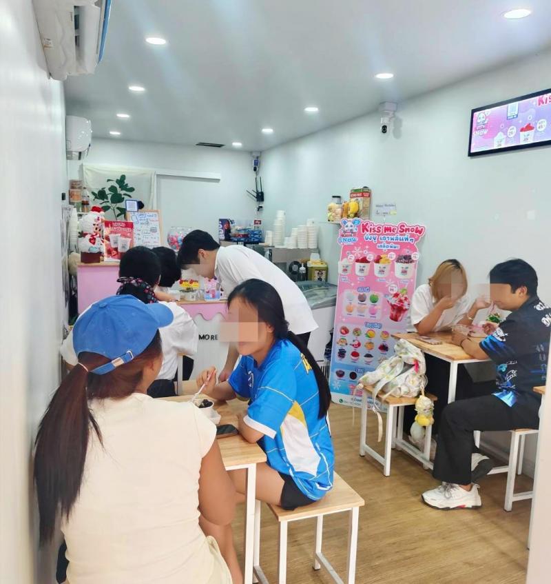 เซ้งร้านบิงซู หลังมหาลัยจันทรเกษม รัชดา 36 น้องๆนักศึกษาเข้าตลอด ติดถนนหลัก