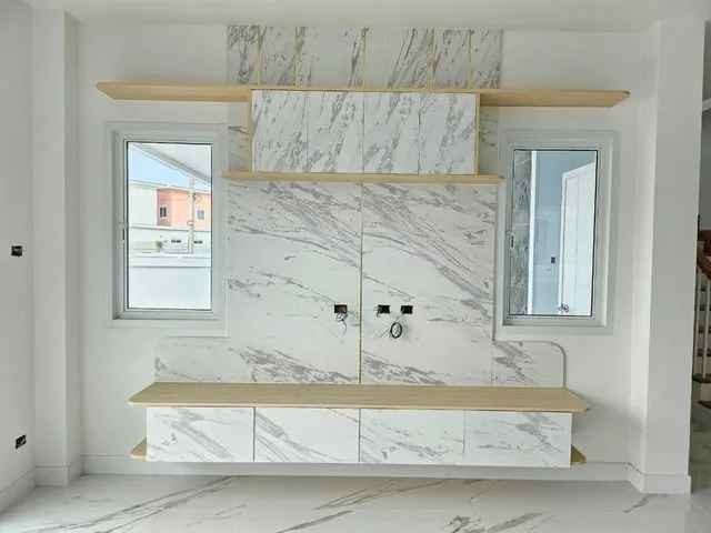 ขายบ้านเดี่ยวชั้นเดียวโครงการธาราวิลเลจ อมตะพานทองชลบุรี บ้านเดี่ยว2ชั้นเหมาะมากสำหรับครอบครัวขนาดใหญ่