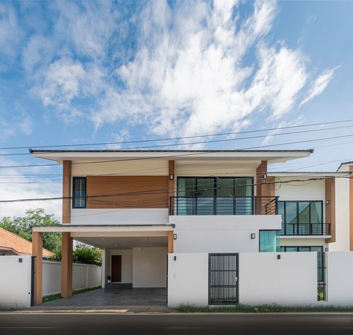 บ้านสวยสร้างใหม่ 2 ชั้น สไตล์โมเดิร์น มีคุณภาพ ตกแต่งครบ โซนแม่เหียะ