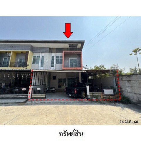 ขายทาวน์เฮ้าส์โครงการ เซนเนอริโอ ถนน ศุขประยูร-ดอนหัวฬ่อ ตำบล นาป่า อำเภอ เมืองชลบุรี จังหวัด ชลบุรี