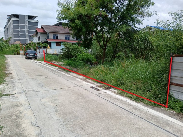 cx ขายที่ดิน ซอยคชสาร 3  หลัง ม.ธรรมศาสตร์ รังสิต โทร.0999983897