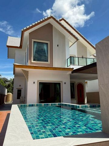 ขายเพียง 8.8 ล้าน/หลัง บ้านพูลวิลล่าใหม่เอี่ยม 2 ชั้น พร้อมสระว่ายน้ำส่วนตัว มีแค่ 2 หลังเท่านั้น! #บ้านนอกโครงการ เป็นส่วนตัวสุดๆ