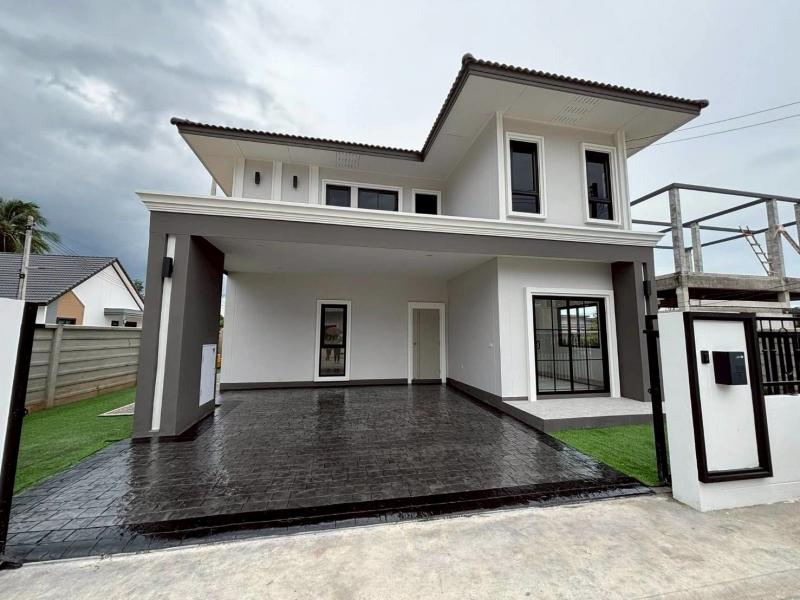 บ้านใหม่ เดี่ยว 2 ชั้น โครงการ ￼หมู่บ้าน Landmark Ville ราชบุรี 