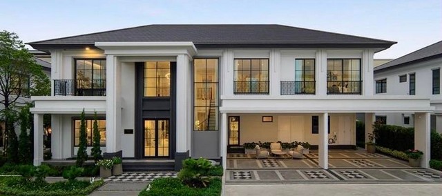 ให้เช่าบ้านเดี่ยวหรู โครงการเศรษฐสิริ บางนา-สุวรรณภูมิ 96 ตรว. 407 ตรม. บ้านใหม่ สภาพดี เฟอร์นิเจอร์ครบ พร้อมเข้าอยู่ 