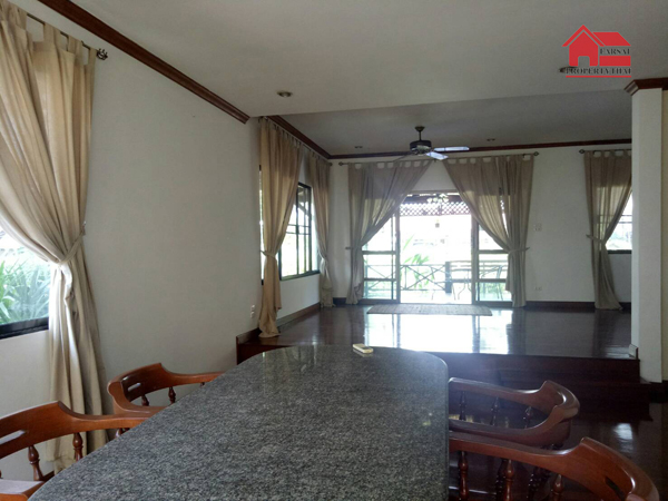 ให้เช่าบ้านเดี่ยว 2 ชั้นเนื้อที่ 80ตร.ว พื้นที่ใช้สอย 230 ตร.ม 4ห้องนอน 3ห้องน้ำ เฟอร์บางส่วน ถนนสุขุมวิท ซอย 101/1 ราคาเช่า 40,000 บ/ด