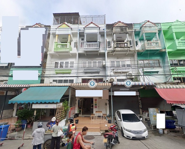 ให้เช่าอาคาร 3 ชั้น MRT หลักสอง 5.9 กม.รร.เลิศหล้า 900 ม. เพชรเกษม102-112  สาย 3 21ตร.วา. 251 ตร.ม. ติดถนนใหญ่   เก็บสินค้า เย็บผ้า 