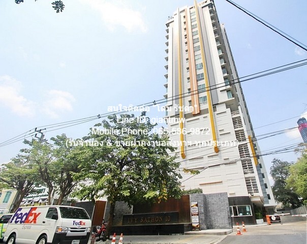 รหัส  DSL-525 ขายด่วน ๆ CONDOMINIUM IVY SATHORN 10 ขนาด = 35 sq.m. 5500000 THB ไม่ไกลจาก BTS ช่องนนทรี ราคา งาม