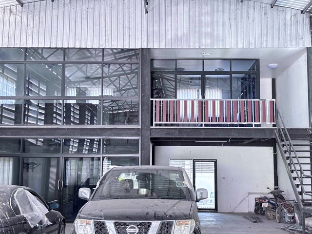 สุขุมวิท นิคมระยอง 4.3 กม.ขาย-เช่าโกดังพร้อมออฟฟิศ 2 ชั้น 500 ตร.ม. เหมาะทำโรงงาน หรือคลังสินค้า เนินกระปรอก รพ.บ้านฉาง 4.5 กม