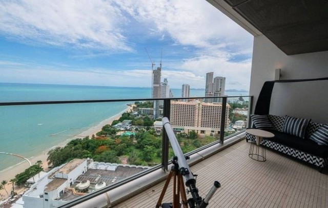 ให้เช่าคอนโดพัทยา นอร์ทพอยท์ ห้องสวยวิวทะเล ตกแต่งพร้อมเข้าอยู่ FP-C01077