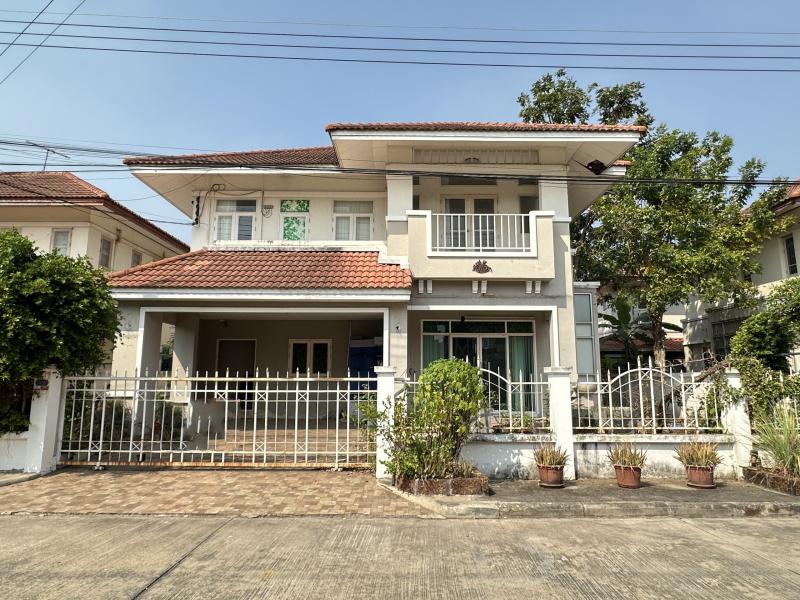 ขายบ้านเดี่ยวมือสอง อำเภอลำลูกกา จังหวัดปทุมธานี  โครงการ ฟ้ากรีนพาร์ค2 เฟส 2