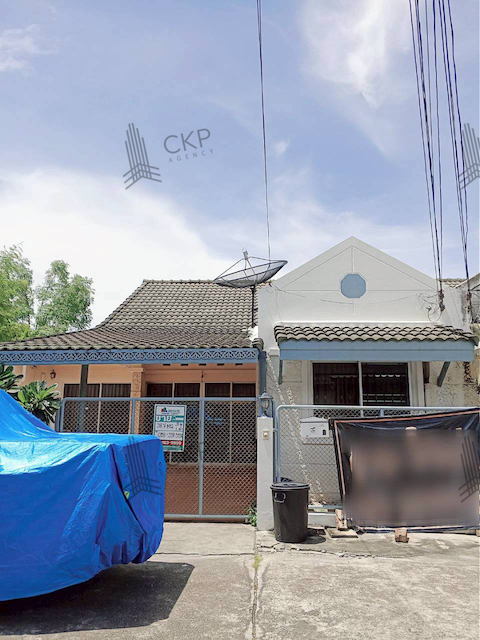 บ้านแฝด มบ.สายใย ใกล้ตลาดและโรงเรียน ต่อเติมเต็มพื้นที่