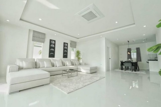 บ้านพลูวิลล่าพัทยา ตกแต่งพร้อมอยู่ ซอยทุ่งกลม-ตาลกมัน บางละมุง ชลบุรี FP-H01089